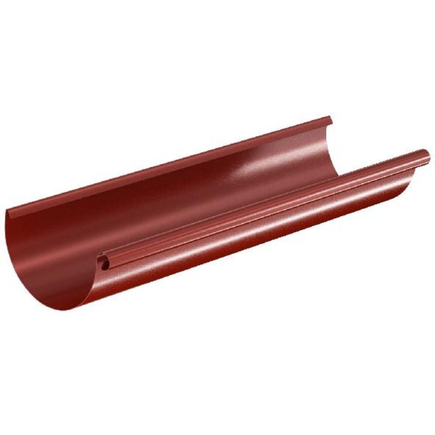 Водосточный желоб Aquasystem RR 29, Бургундский, 3.00 м, 150/100 купить в Белгороде
