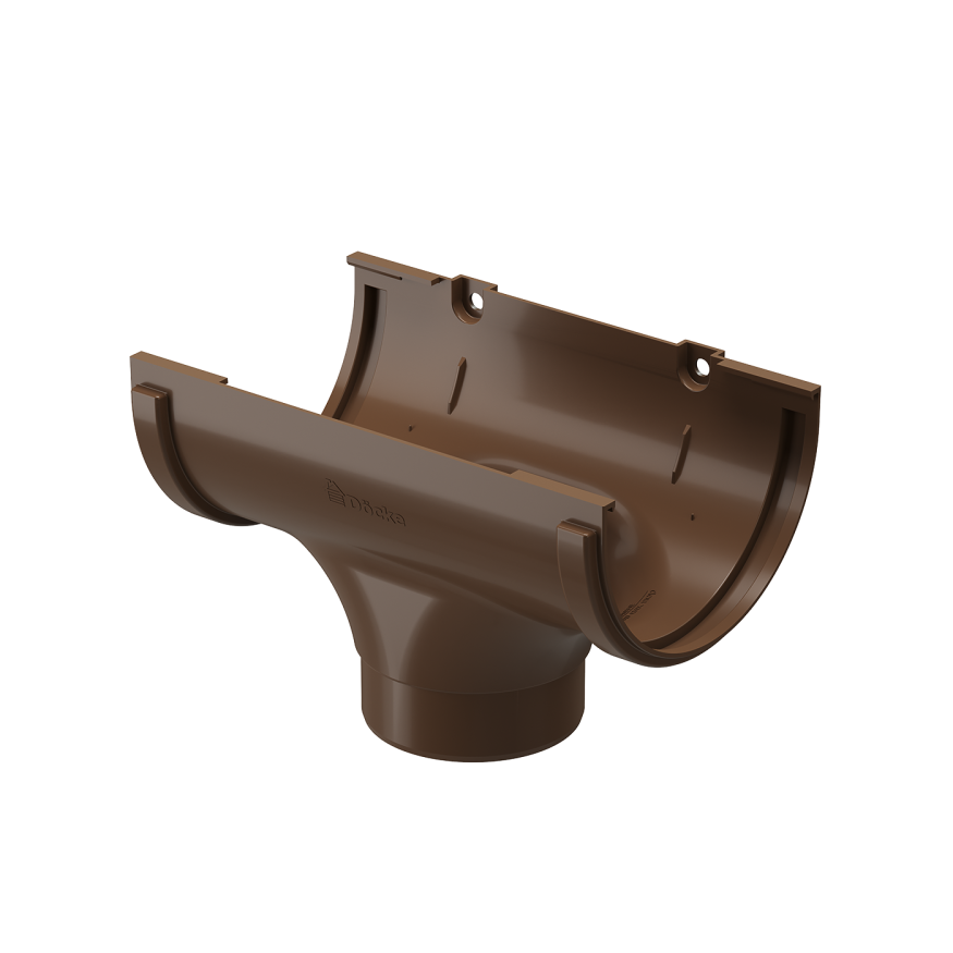 Водосточная воронка Docke Standard, цвет светло-коричневый купить в Белгороде