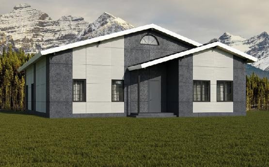 Фиброцементный сайдинг Roofas Board Stone Цвет Графит купить в Белгороде