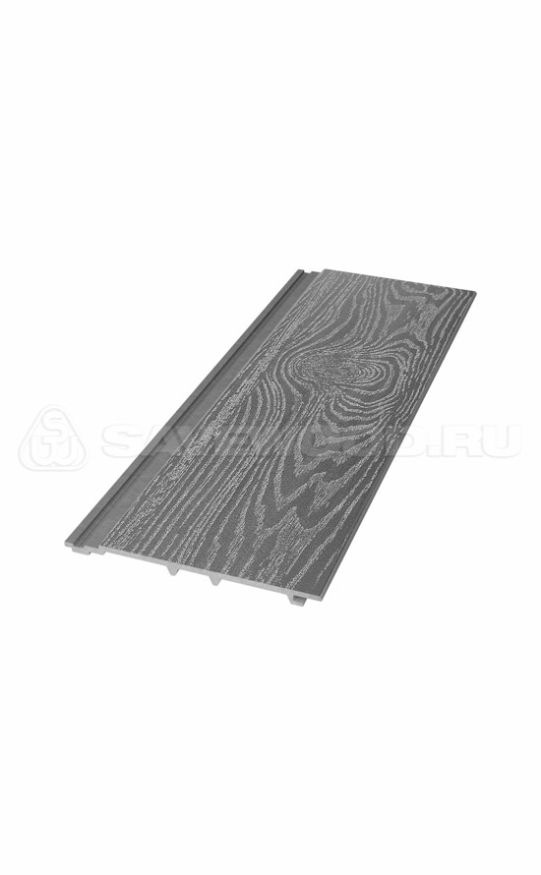 Сайдинг из ДПК SaveWood, SW Cedrus (T), Пепельный купить в Белгороде