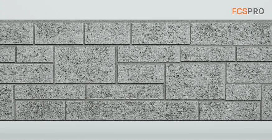 Фиброцементные панели FCS Simple АА8 (под кирпич) купить в Белгороде
