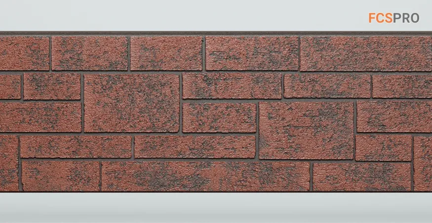 Фиброцементные панели FCS Simple АА8 (под кирпич) купить в Белгороде