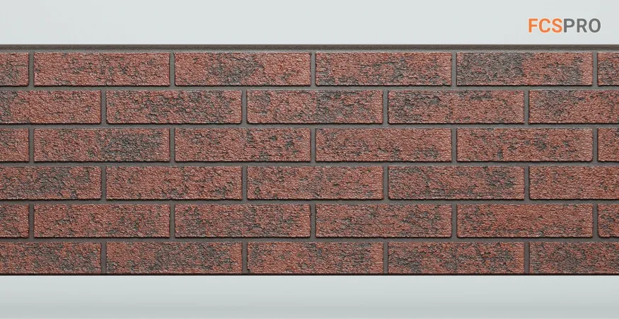 Фиброцементные панели FCS Simple АА9 (под кирпич) купить в Белгороде