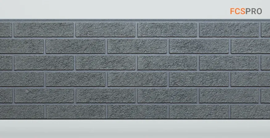 Фиброцементные панели FCS Simple АА9 (под кирпич) купить в Белгороде