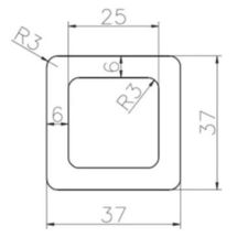 Балясина ДПК Polivan DENPASAR без текстуры, тёмно-коричневая.