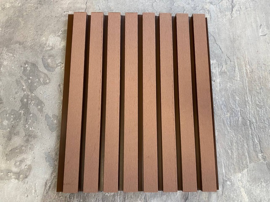 Фасадная реечная панель EasyDecking, Wood-X, Коричневый купить в Белгороде