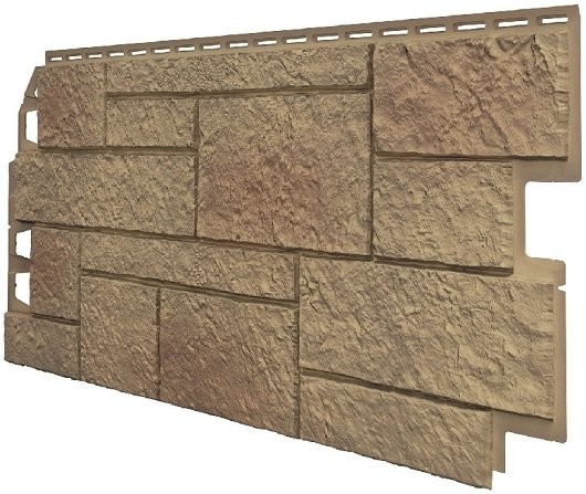 Фасадная панель VOX Sandstone (Сандстоун) светло-коричневого цвета купить в Белгороде