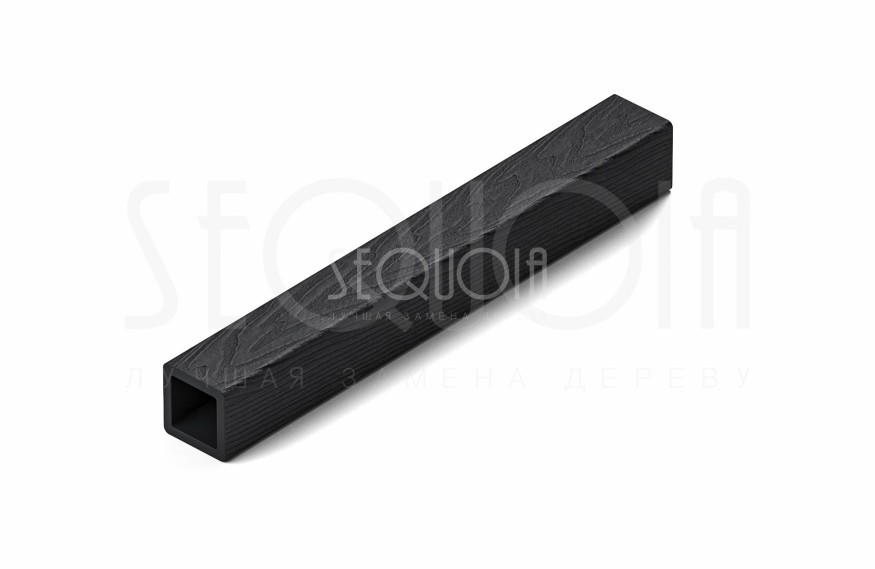Балясина SEQUOIA Evolution 3D WOOD BLACK - Черная деревянная балясина SEQUOIA Evolution 3D купить в Белгороде