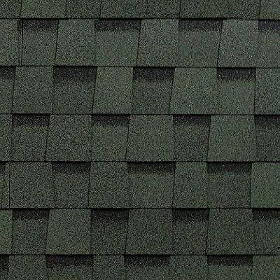 Двухслойная ламинированная черепица Shinglas, Фазенда, Цвет: Зелёный купить в Белгороде