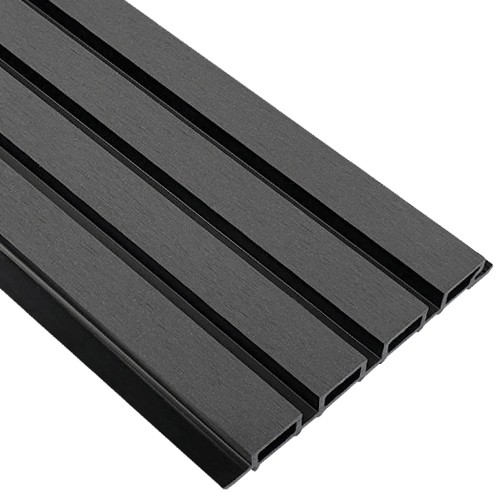 Фасадная реечная панель EasyDecking, Wood-X, Черное дерево купить в Белгороде