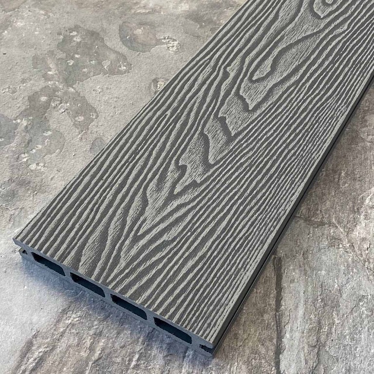Террасная доска ДПК EasyDecking, Wood-X, Серый купить в Белгороде