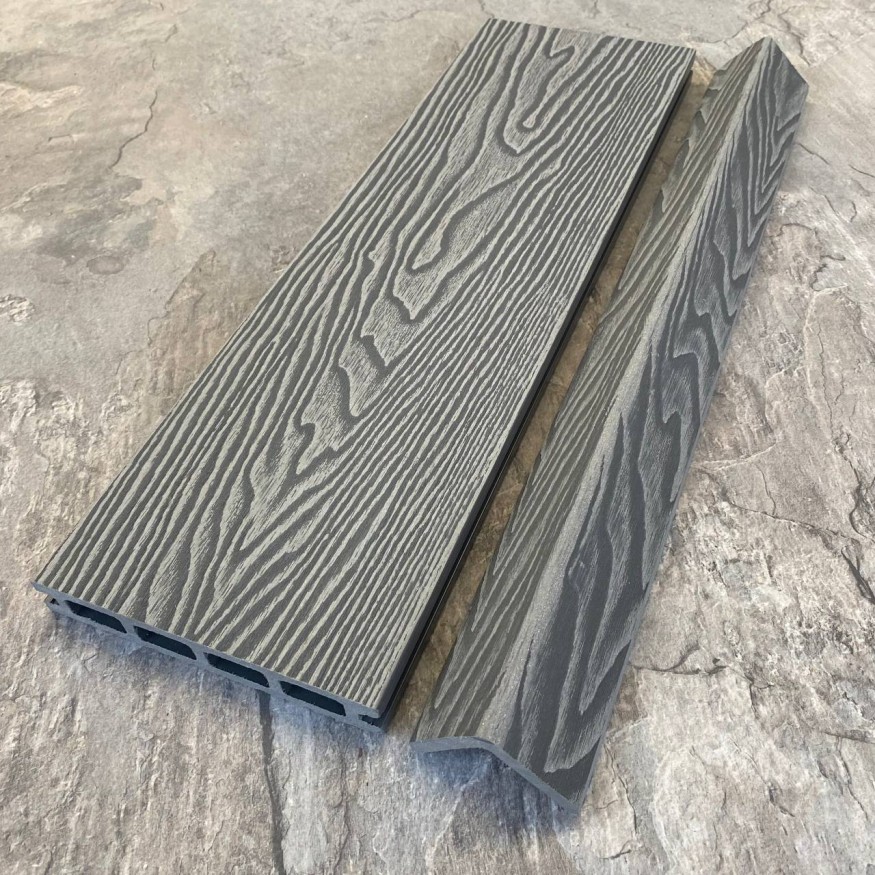 Террасная доска ДПК EasyDecking, Wood-X, Серый купить в Белгороде