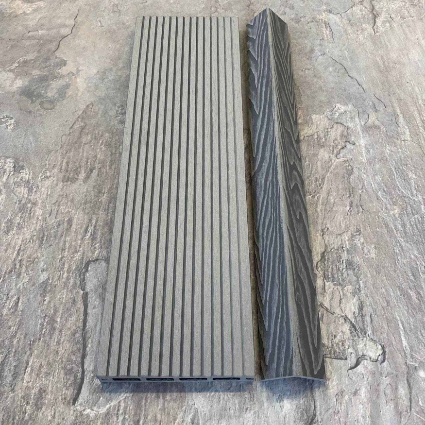 Террасная доска ДПК EasyDecking, Wood-X, Серый купить в Белгороде