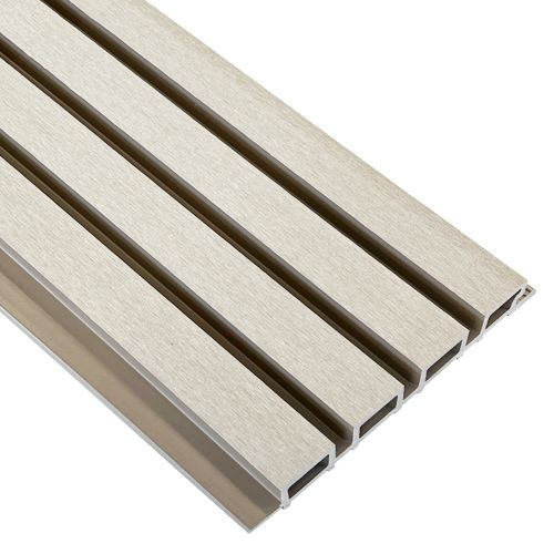 Фасадная реечная панель EasyDecking, Wood-X, Бежевый купить в Белгороде