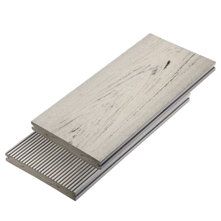 Террасная доска Bruggan Multicolor 160мм Белый дым купить в Белгороде