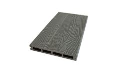 Террасная доска пустотелая ДПК NanoWood Nature 3D (20мм) Серый