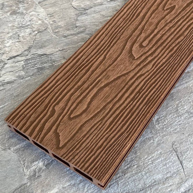 Террасная доска ДПК EasyDecking, Wood-X, Коричневый купить в Белгороде