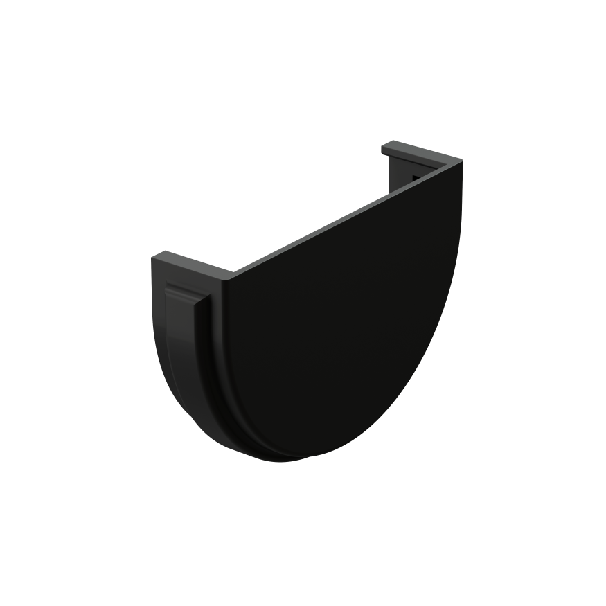 Заглушка желоба Docke Premium, Карбон купить в Белгороде