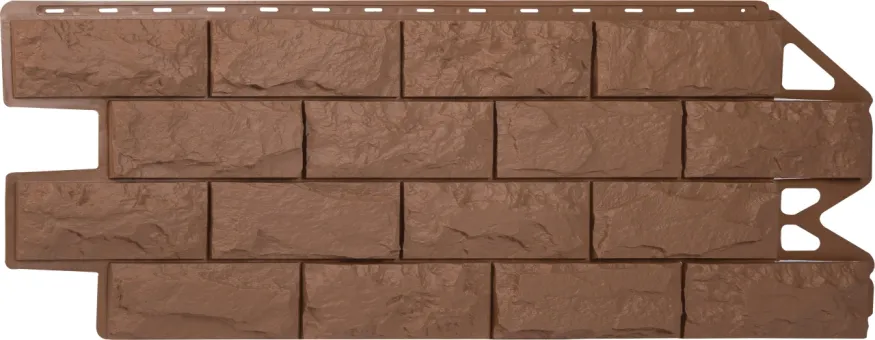 Фасадная панель Альта-Профиль, Фагот ЭКО, Терракотовый купить в Белгороде