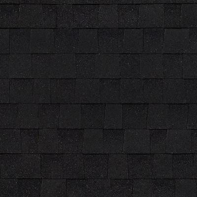 Двухслойная ламинированная черепица Shinglas, Фазенда, Черный цвет. купить в Белгороде