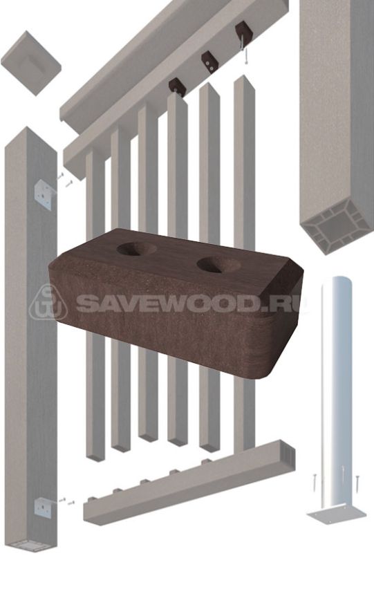 Крепление балясины Savewood купить в Белгороде