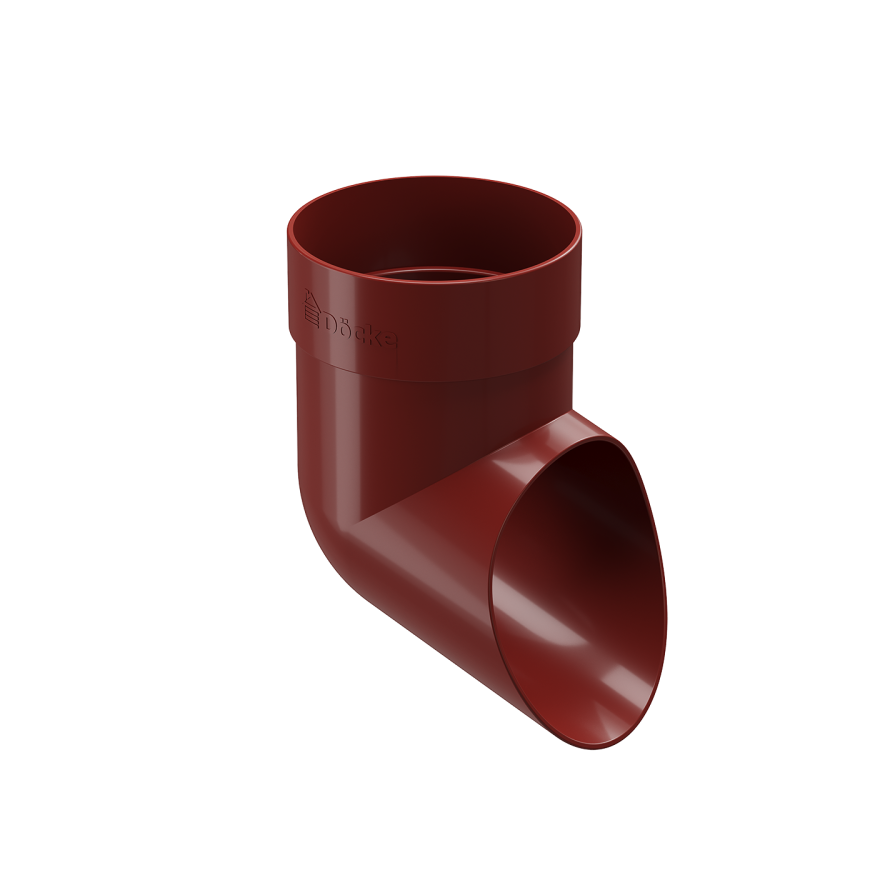 Наконечник водостока Docke Standard, Красный купить в Белгороде
