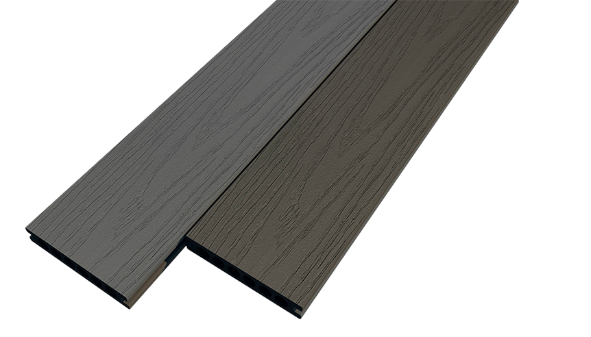 Light Gray / Marengo | Двухсторонняя террасная доска WOODVEX Dual купить в Белгороде