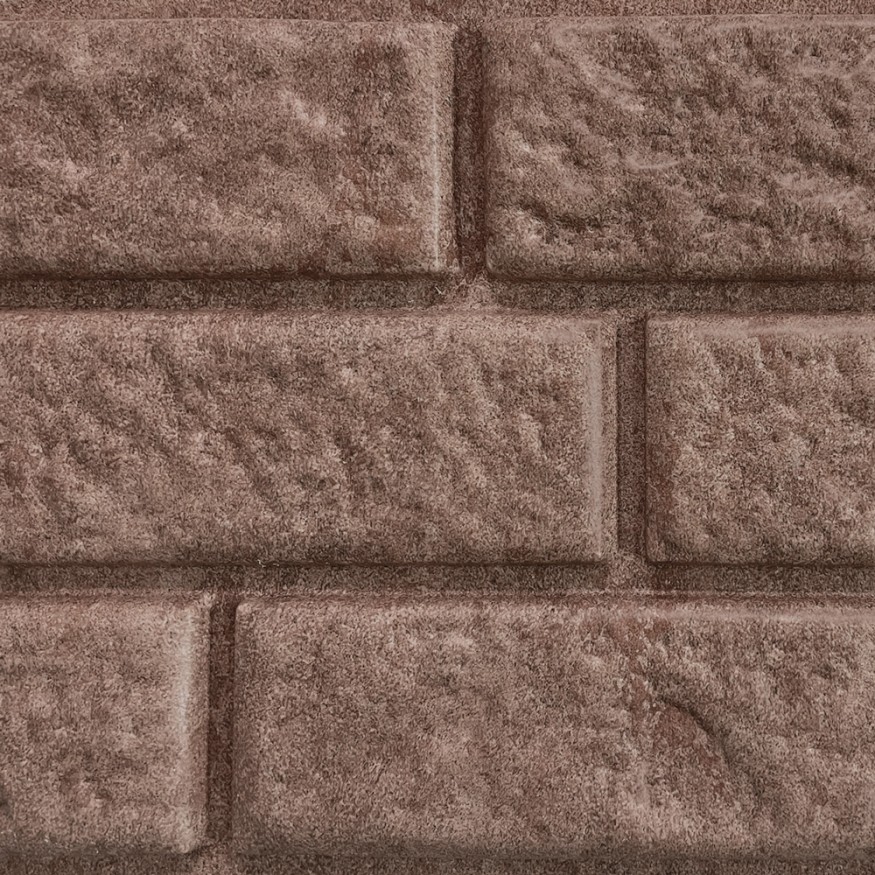 Виниловый сайдинг Fineber, BRICKHOUSE, Цвет: Коричневый купить в Белгороде