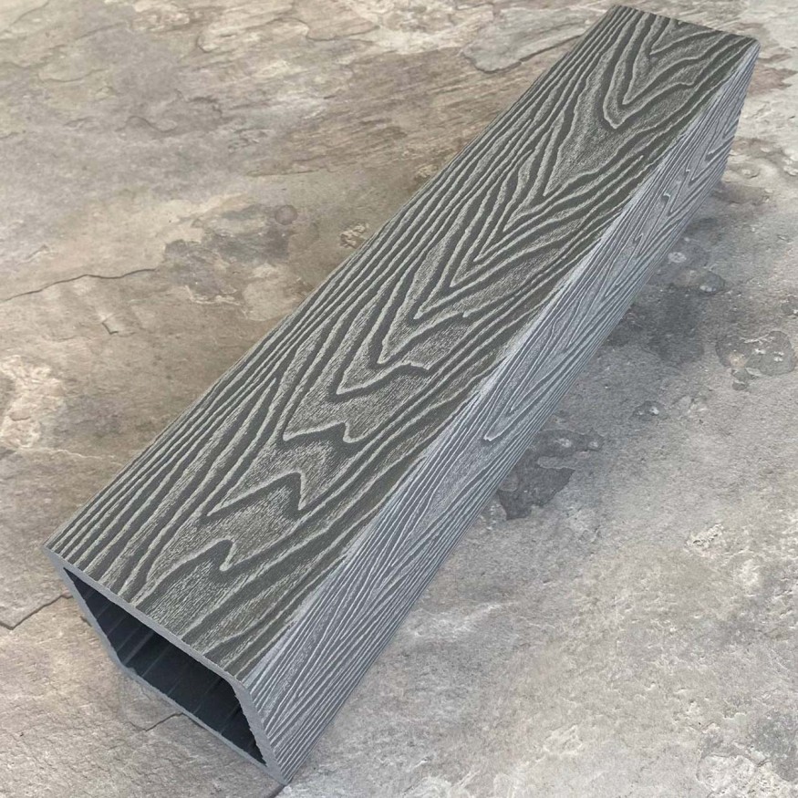Столб для ограждения из ДПК EasyDecking, Wood-X, Серый купить в Белгороде
