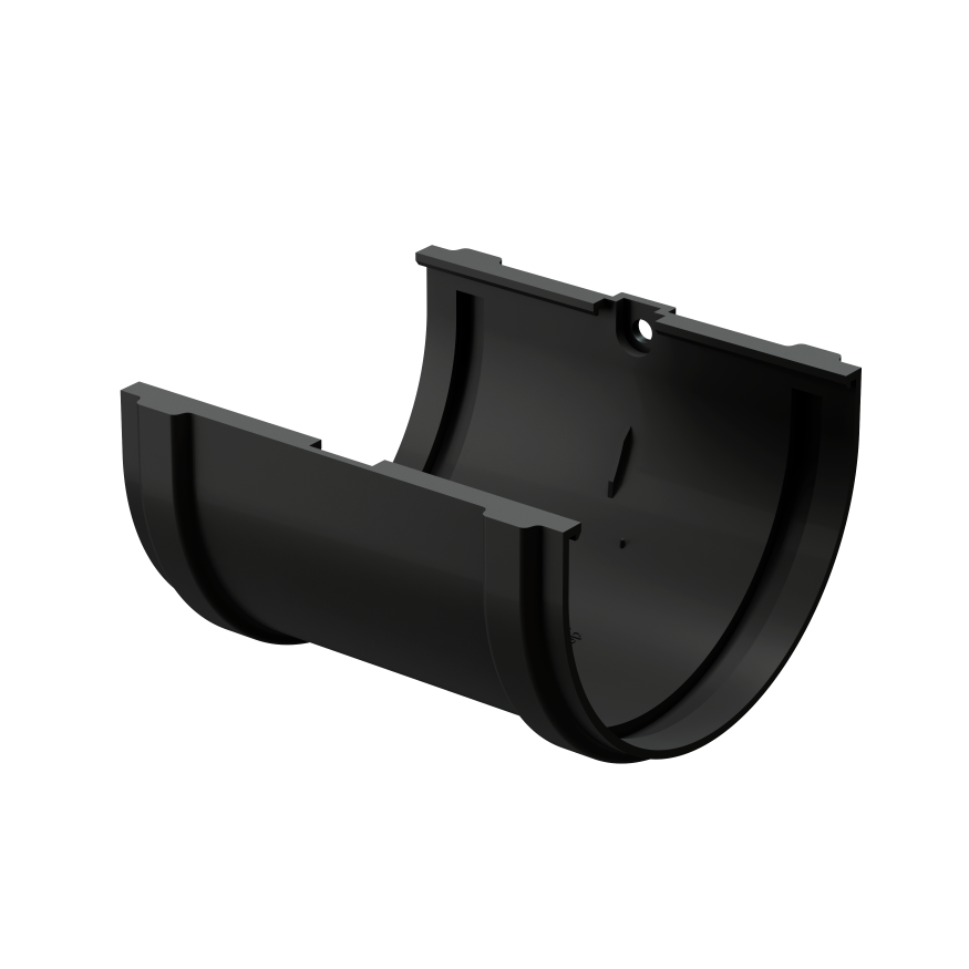 Соединитель для желобов Docke Premium, Карбон купить в Белгороде