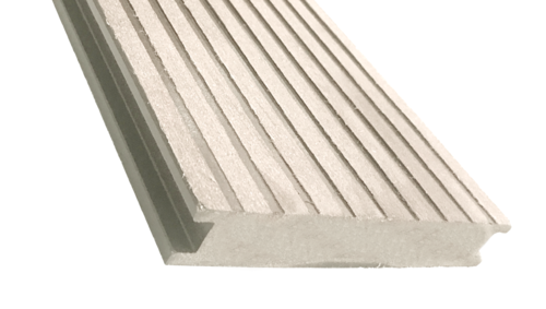 Террасная доска из ДПК ECODECKING Premium Цвет слоновой кости купить в Белгороде