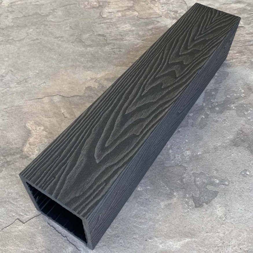 Столб для ограждения из ДПК EasyDecking, Wood-X, Черное дерево купить в Белгороде