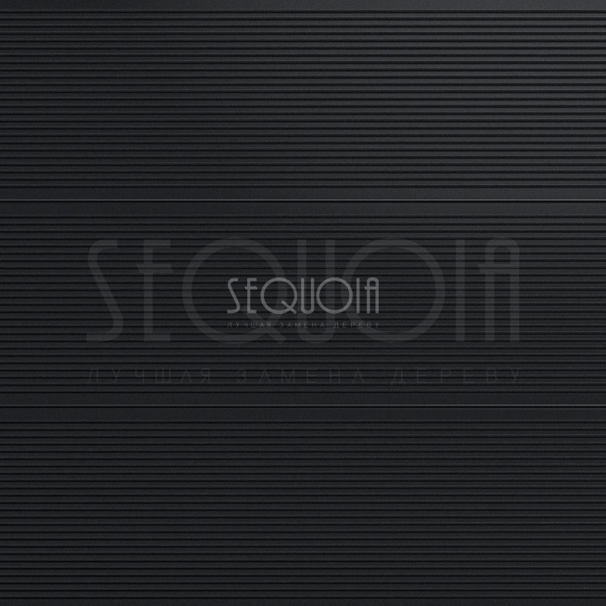 Доска террасная ДПК 3D SEQUOIA Evolution WOOD BLACK купить в Белгороде
