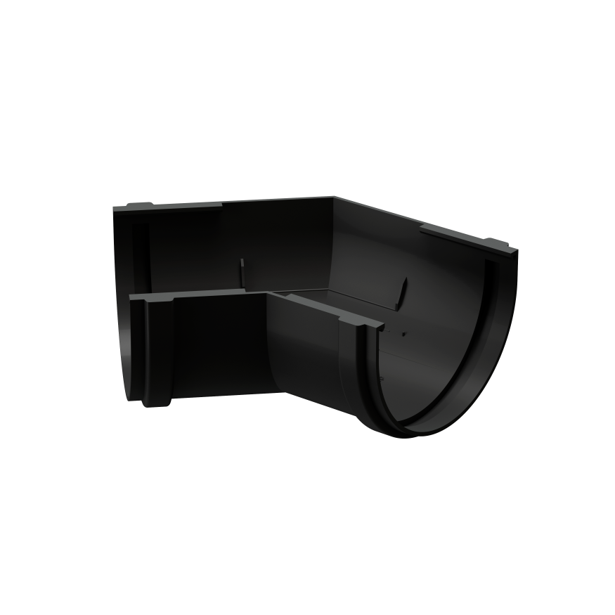 Угол желоба 135˚ Docke Premium, Карбон купить в Белгороде