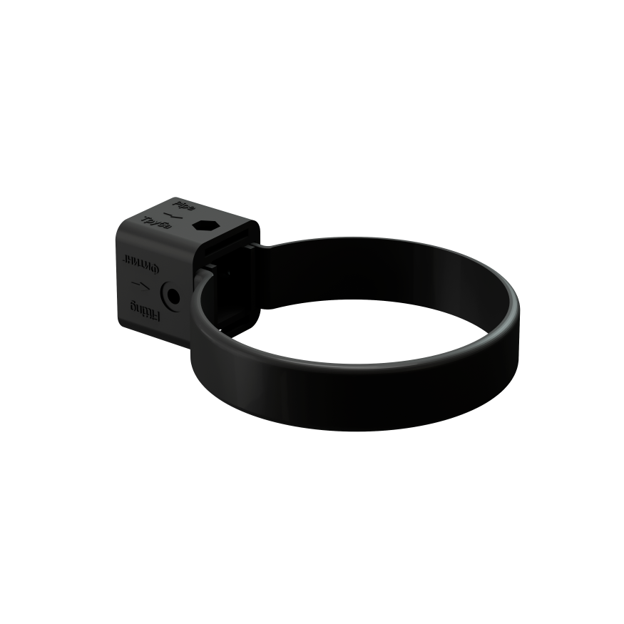 Универсальный хомут Docke Premium, Карбон купить в Белгороде