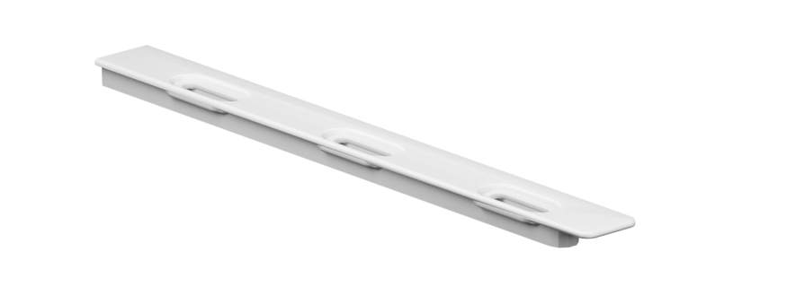 Фасадный стартовый профиль к панелям Белый купить в Белгороде