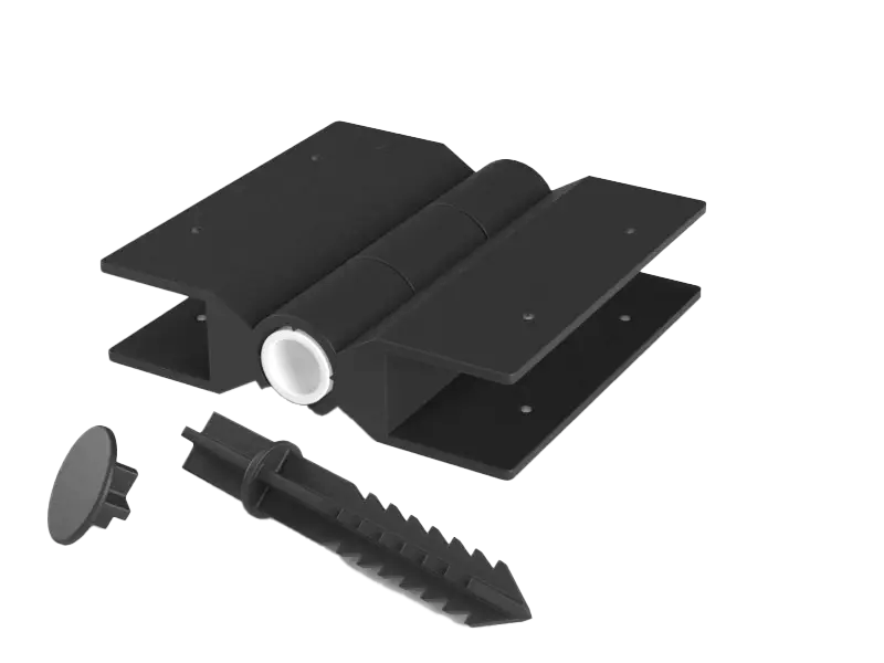 Шарнир для грядочной доски Deckart 150 мм купить в Белгороде