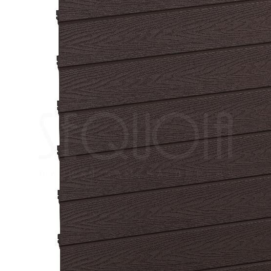 Доска фасадная ДПК 3D SEQUOIA Evolution WOOD BROWN купить в Белгороде