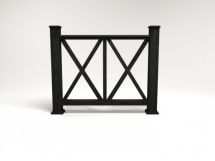 Ограждение из ДПК FG7 Кварцевое