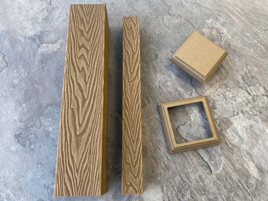 Балясина для ограждений из ДПК EasyDecking, Wood-X, Дуб купить в Белгороде