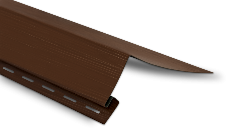 Широкая околооконная планка Ю-Пласт Коричневый купить в Белгороде