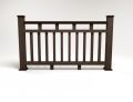 Ограждение из древесно-полимерного композита FG8 венге купить в Белгороде