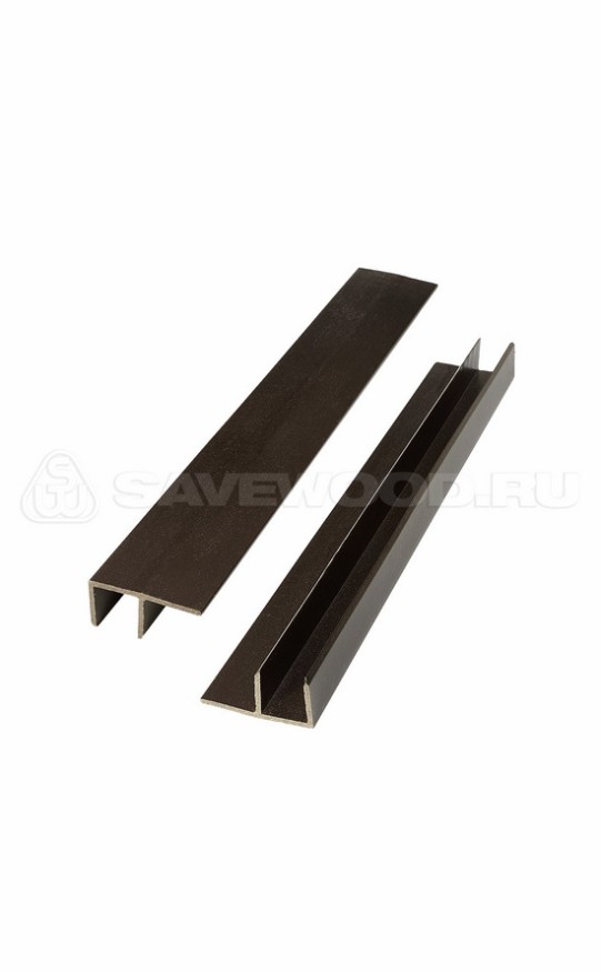 F-профиль ДПК Savewood, Темно-коричневый купить в Белгороде