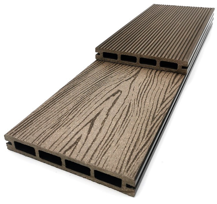Террасная доска NanoWood «Lite» ECO в шоколадном цвете. купить в Белгороде
