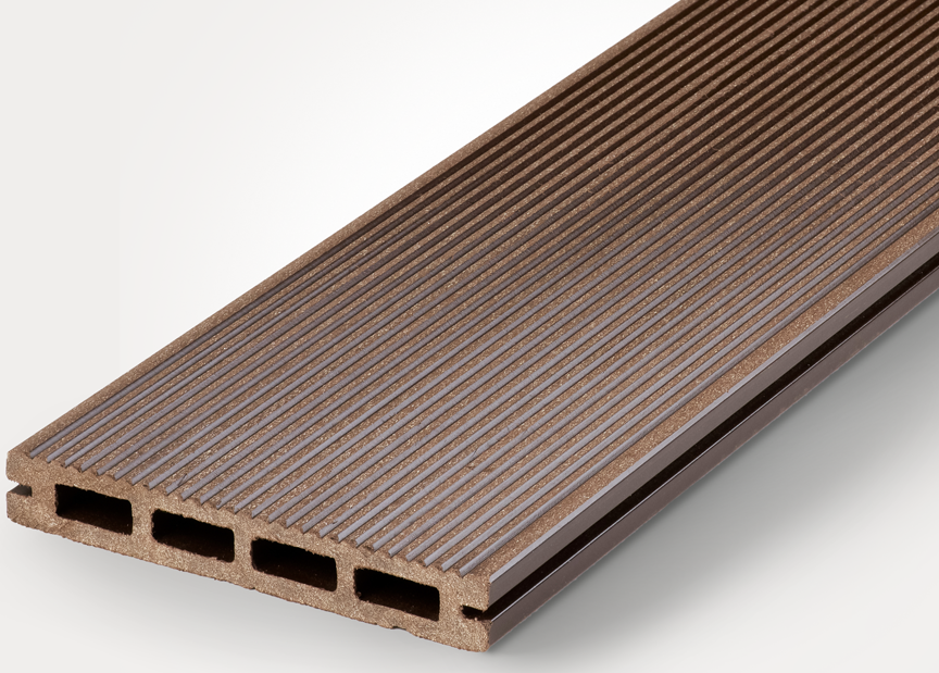 Террасная доска NanoWood «Lite» ECO в шоколадном цвете. купить в Белгороде