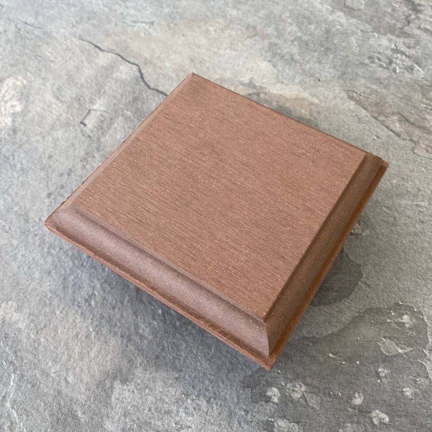 Крышка столба для ДПК ограждений EasyDecking, Wood-X, Коричневый купить в Белгороде