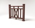 Ограждение из ДПК FG6 коричневое купить в Белгороде