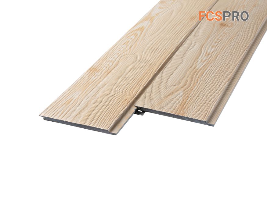 Фиброцементная панель FCSPRO Decor Wood Click Лиственница купить в Белгороде