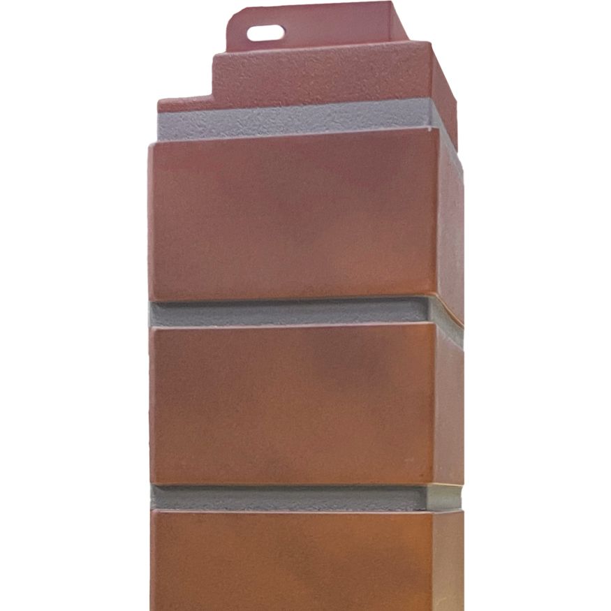 Угол наружный Кирпич облицовочный 3D, Керамический-чёрный купить в Белгороде