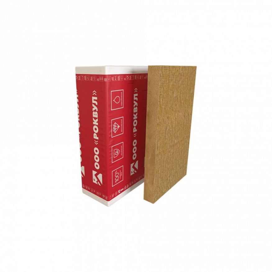 Утеплитель Rockwool РУФ БАТТС Н Оптима 50х600х1000.6шт.3.6м2.0.18м3 (32упак.палл) Rockwool купить в Белгороде
